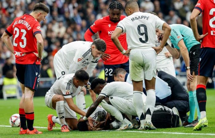 Los gritos de Eder Militao se escuchan en la cobertura televisiva mientras las estrellas del Real Madrid se marchaban con la cabeza entre las manos