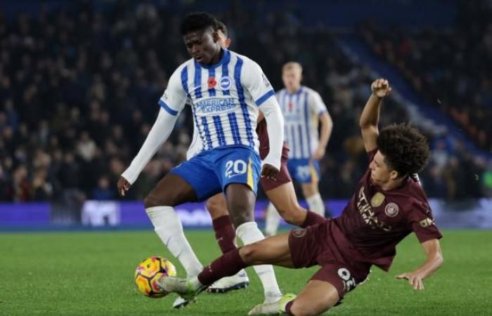 El Manchester City se hunde en la crisis de la Premier League en Brighton