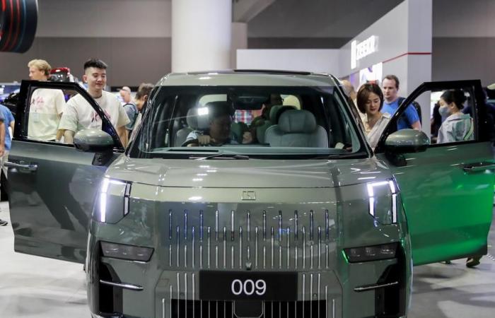 Salón Internacional del Automóvil de Vehículos Eléctricos de Sídney 2024-Xinhua