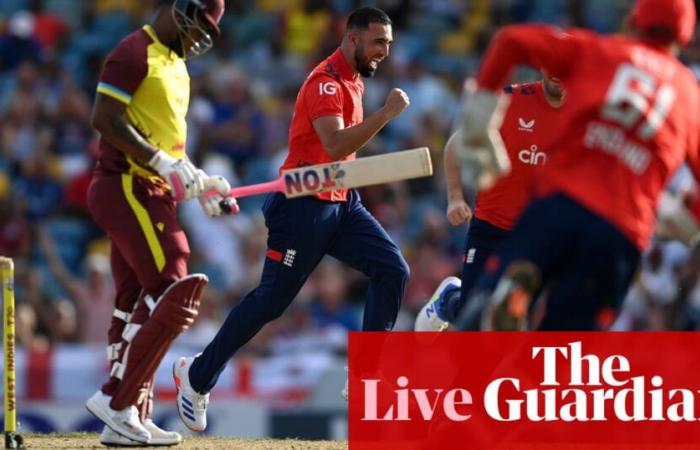 Indias Occidentales v Inglaterra: primer partido internacional de cricket masculino T20 – en vivo | Cricket