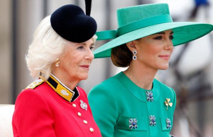 La reina Camilla se perderá los eventos conmemorativos por una infección en el pecho, mientras Kate regresa