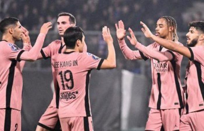 El PSG gana ampliamente en Angers