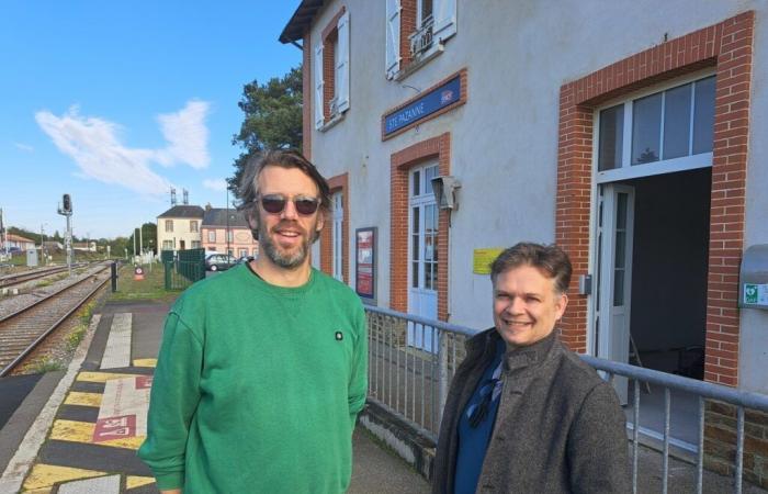 Estos dos amigos darán nueva vida a esta estación del Loira Atlántico