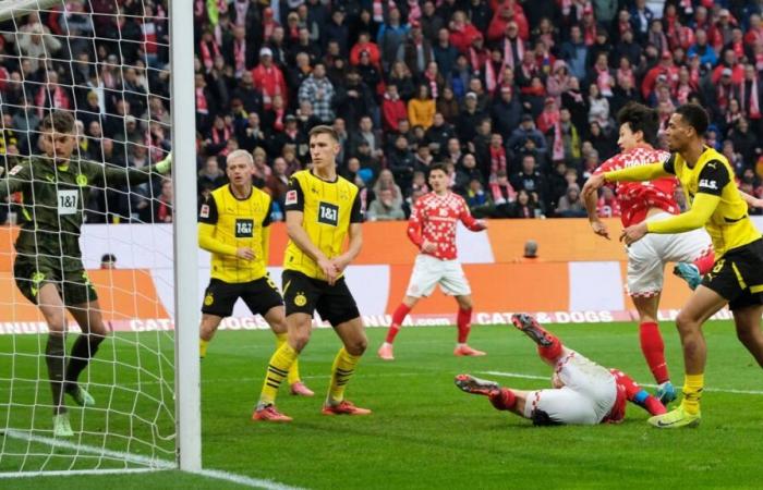 Informe del partido | El flaco favor de Can: el diezmado Dortmund no pierde prácticamente ninguna oportunidad en Mainz | 1. FSV Mainz 05 – Borussia Dortmund 3:1 | 10ª jornada | Bundesliga 2024/25