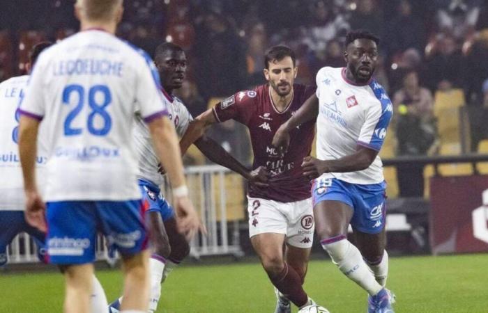 Los resultados del Caennais, derrotado en Metz (1-0)