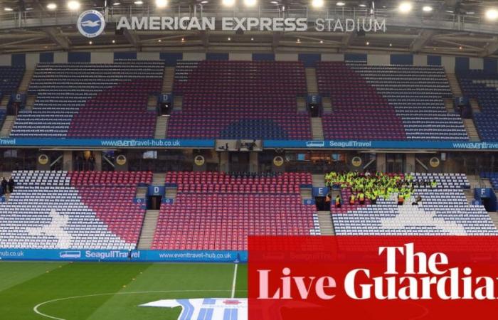 Brighton v Manchester City: Premier League – en vivo | primera división