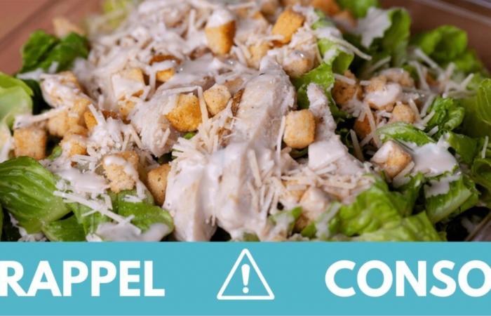 Listeria: no comas esta ensalada César que se vende en toda Francia