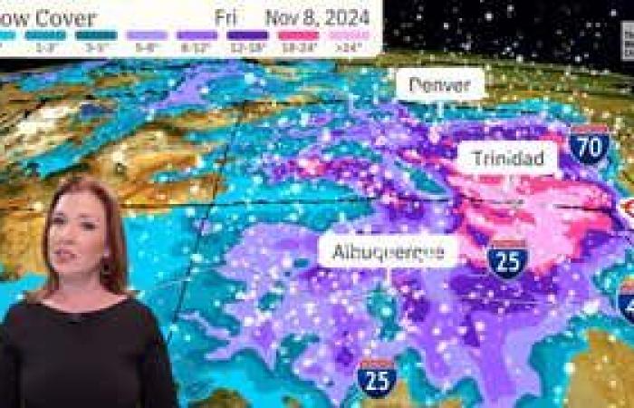 La tormenta invernal se extiende a Colorado