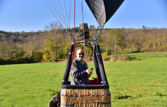 Los globos aerostáticos despegaron sobre Alto Loira