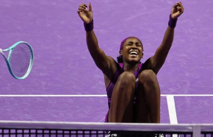 La estadounidense Coco Gauff gana su primer Masters WTA