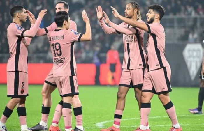 En 45 minutos, el PSG marca la diferencia y camina ante el Angers en la Ligue 1