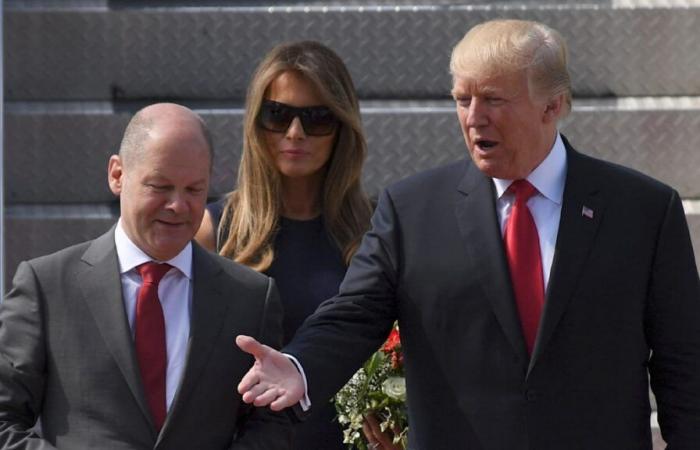 Primera conversación tras ganar las elecciones estadounidenses: Olaf Scholz habló por teléfono con Donald Trump | política