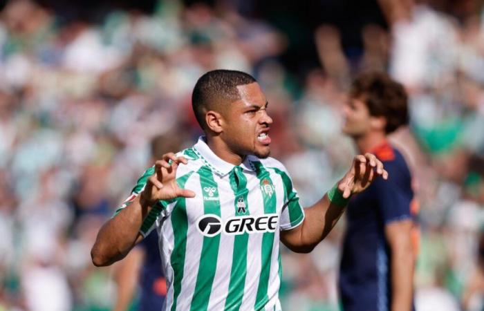 Betis: Vitor Roque: “Ha sido un partidazo que peleamos hasta el último minuto”