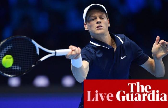 Jannik Sinner v Alex de Miñaur: tenis de la fase de grupos de las Finales ATP – en vivo | Finales ATP