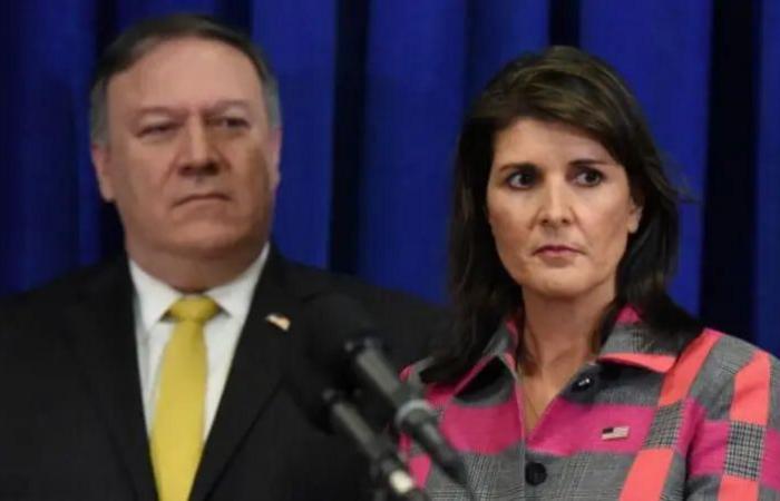 Pompeo y Haley no serán invitados a unirse a la administración de Trump