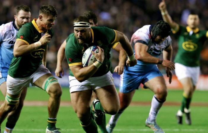 Sudáfrica derrota a Escocia en Murrayfield (15-32) para iniciar su gira europea