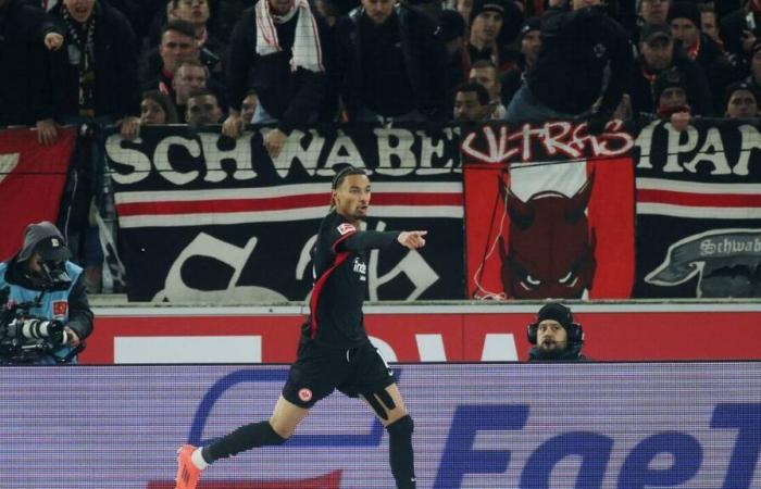 Bundesliga. Con Hugo Ekitike anotando y Kevin Trapp salvando, el Frankfurt domina al Stuttgart