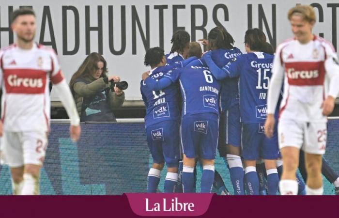 Un Standard impotente se inclina ante La Gantoise (5-0)