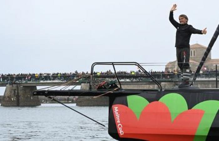 EN FOTOS. Las fotos destacadas de la gran salida de la Vendée Globe 2024