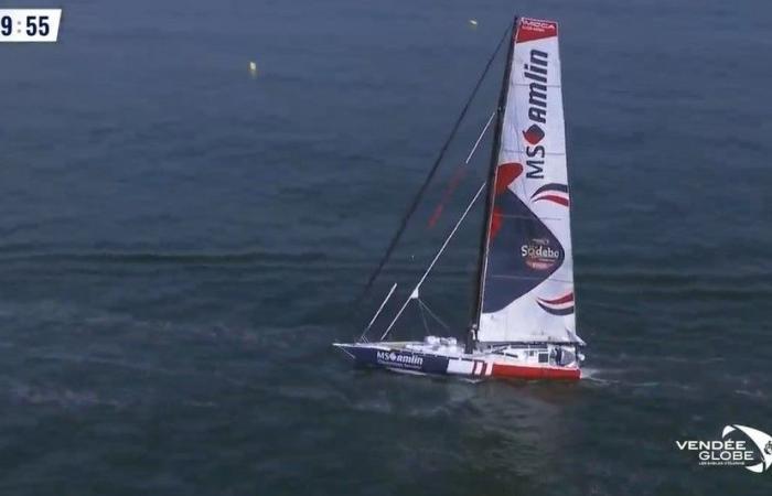 Vendée Globe | La salida súper arriesgada de Conrad Colman