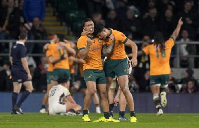 Australia derrotó a Inglaterra en un partido legendario en Twickenham