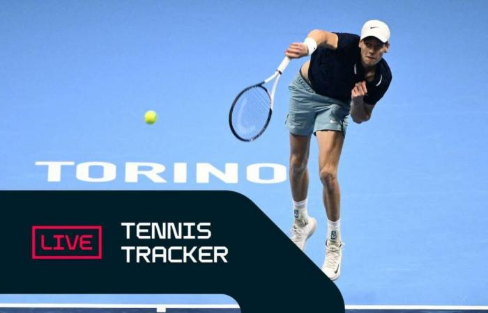 Rastreador de tenis, Finales ATP: Sinner-De Miñaur 5-2 EN VIVO