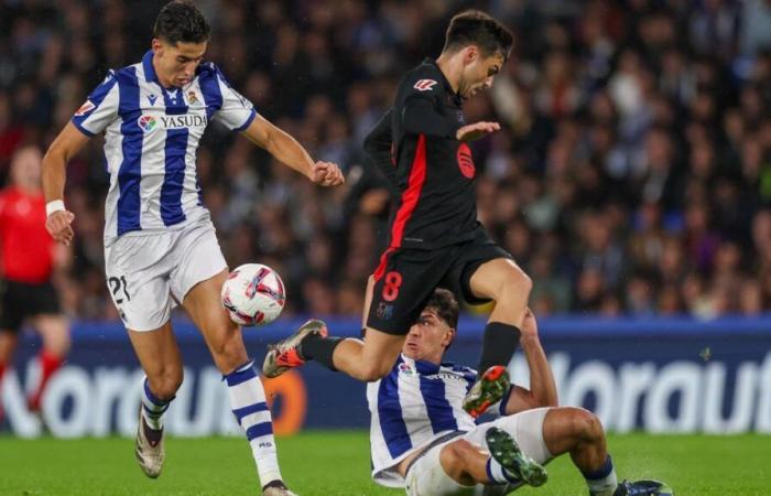 Resumen, resultado y goles del Real Sociedad-FC Barcelona de la Jornada 13 de Liga