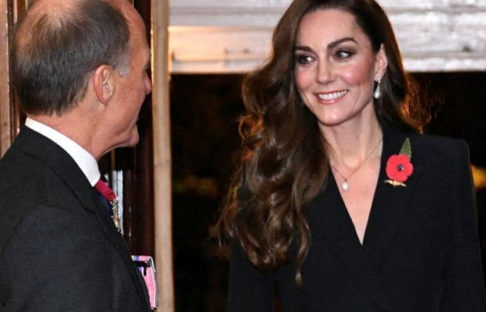 Kate Middleton vestida toda de negro: detalles de su look cuidadosamente elegido que rinde homenaje a Diana