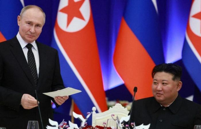 Vladimir Putin firma un acuerdo de defensa mutua con Corea del Norte