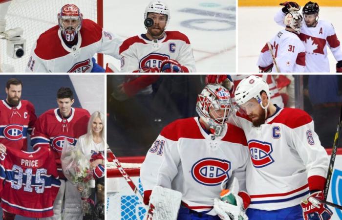 NHL: Carey Price rinde homenaje a Shea Weber en vísperas de su incorporación al Salón de la Fama