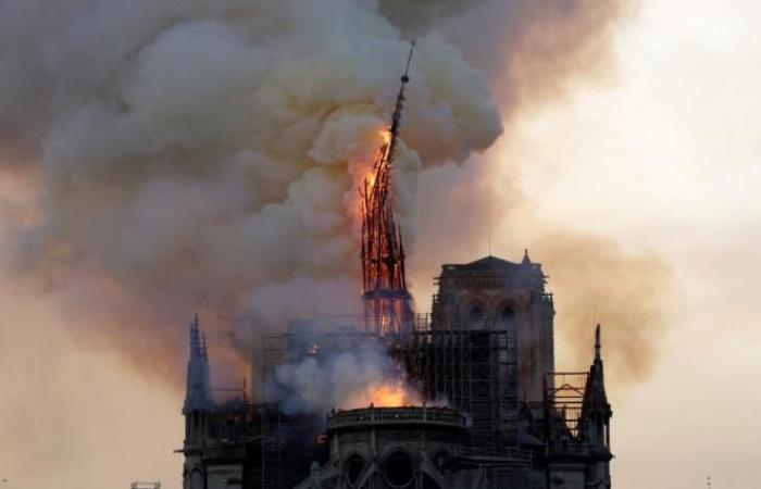 Incendio de Notre-Dame: cinco años después, aún no hay certeza sobre el origen del desastre