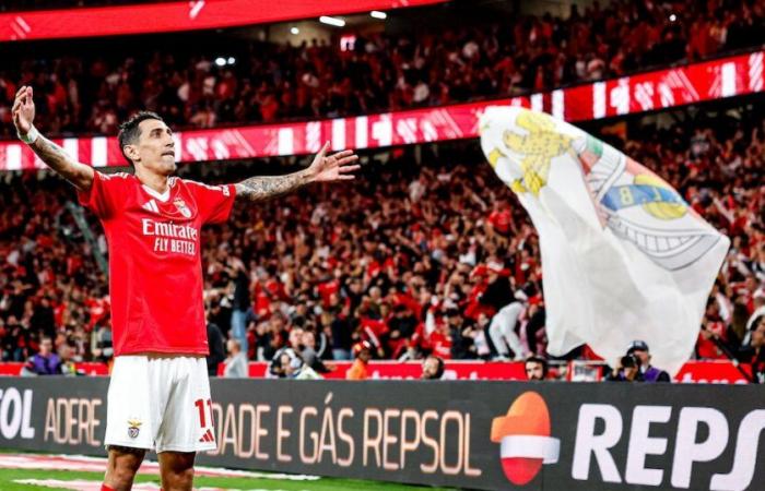 “Es un escándalo”: Di María anotó dos goles y fue la figura del Benfica en el triunfo en el clásico ante el Porto