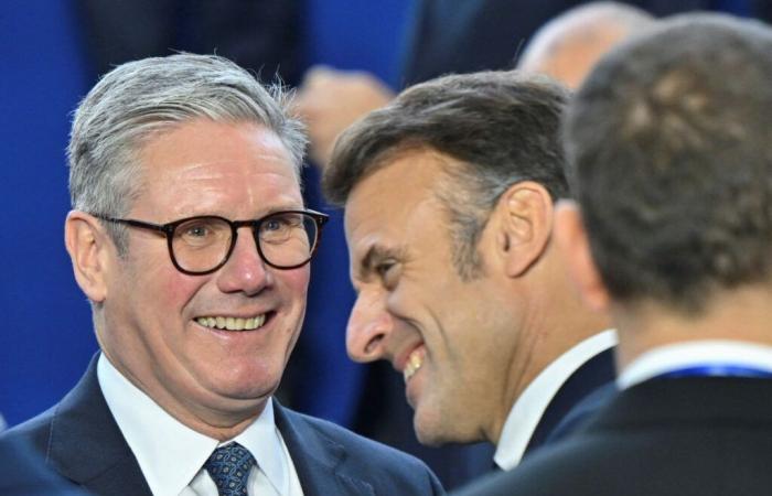 Ucrania en el menú del encuentro entre Macron y Starmer el lunes en París