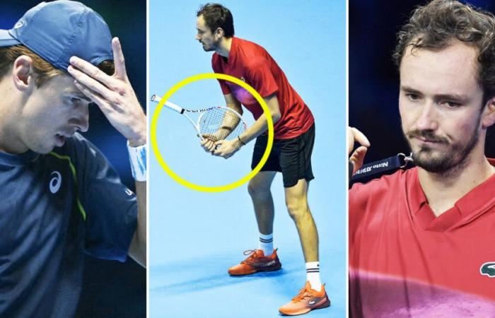 Noticias de tenis: la miseria de cinco años de Alex de Miñaur continúa mientras el colapso de Daniil Medvedev aturde en las Finales ATP