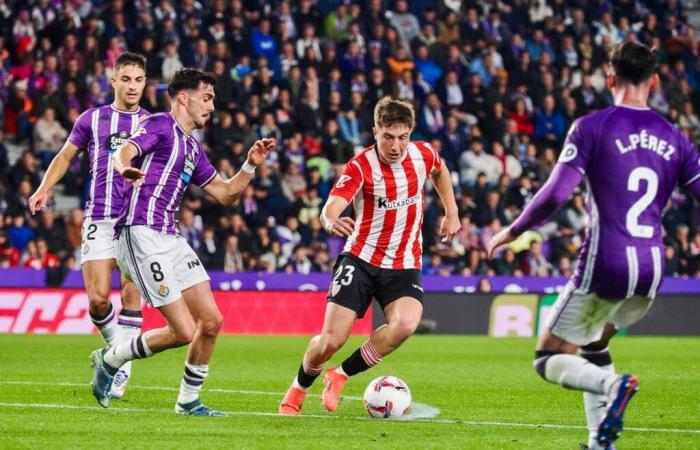 Un gol de Guruzeta en el 94 le amarga la noche al Valladolid | Fútbol | Deportes