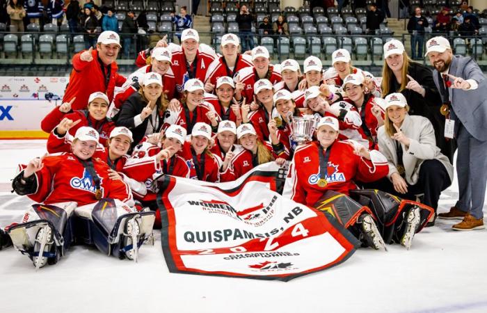 Ontario Red gana el oro en el Campeonato Nacional Femenino Sub-18 de 2024