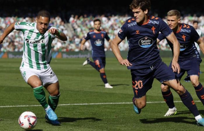 CRÓNICA BETIS CELTA LIGA | El Betis se repone al tempranero gol del Celta antes del descanso (1-1)