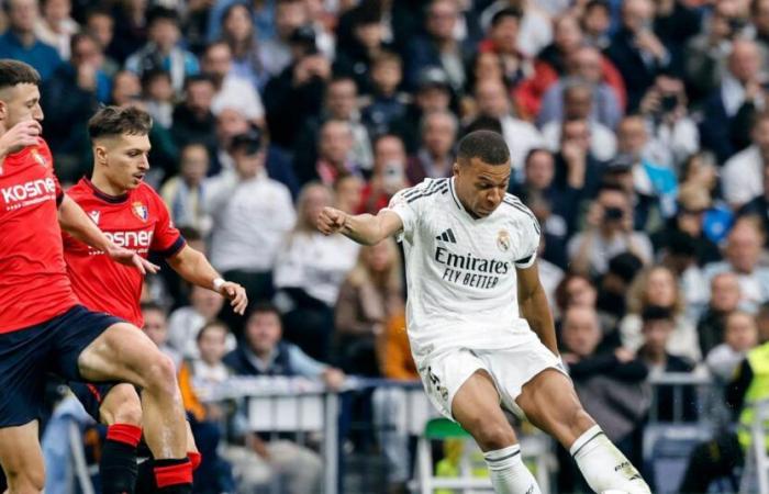 Kylian Mbappé destrozado tras su media actuación ante Osasuna