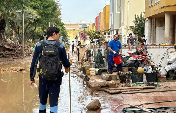 Inundaciones en España | Los quebequenses echan una mano