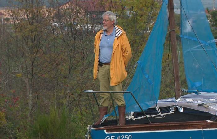 “¡Sin agua, no tengo mucho miedo a desalinizar!” Bernard, corredor marino en campo abierto.