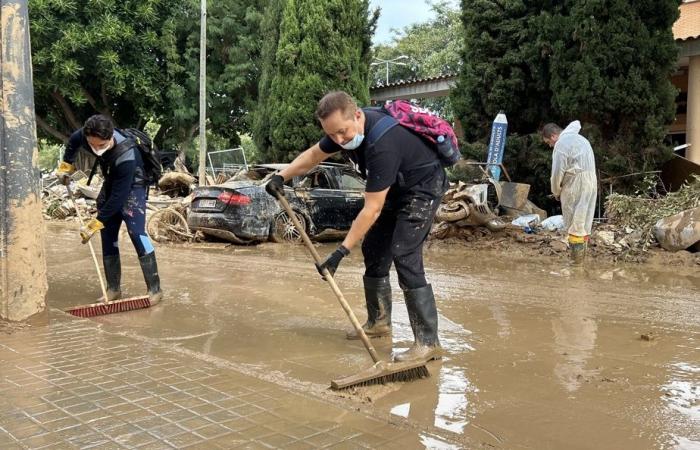 Inundaciones en España | Los quebequenses echan una mano