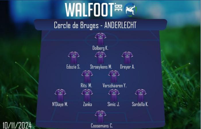 EN VIVO: Partido muy rítmico entre Cercle y Anderlecht (0-1)