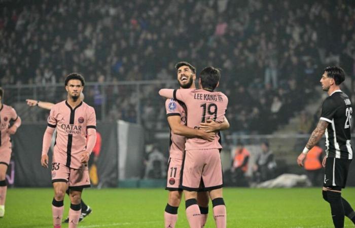 Ligue 1: El gol de Kang-In Lee con el PSG validado por unos milímetros (foto)