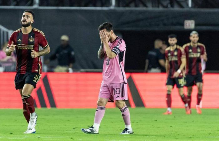 Messi e Inter Miami eliminados de los playoffs de la MLS tras una sorprendente derrota por 3-2 ante el Atlanta United