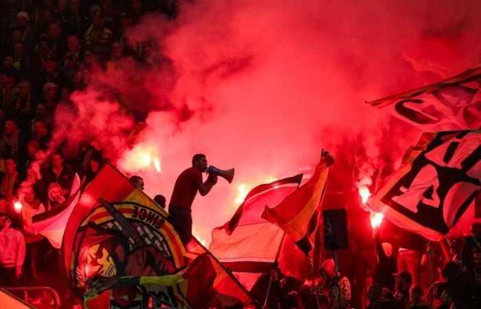 RC Lens – FC Nantes: El motivo por el que gran parte de los Ultras Lensois abandonaron el estadio en el minuto 78