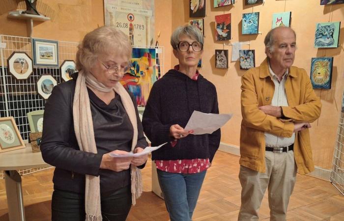 SAINT-SERNIN-DU-BOIS: Anne-Marie Minois y Cathy Michot exponen en el Prieuré