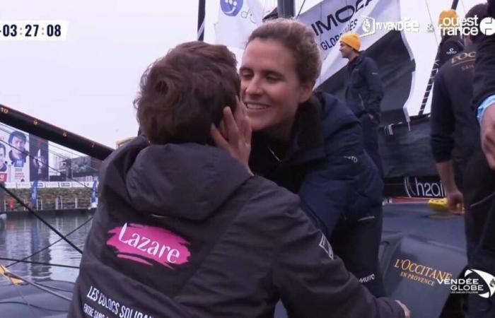 El último beso entre Clarisse Crémer y Tanguy Le Turquais