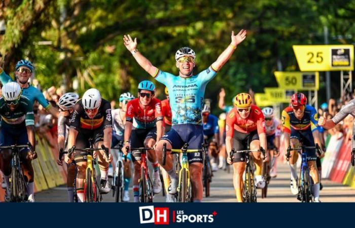 Cavendish, como era de esperar, ganador en su última carrera