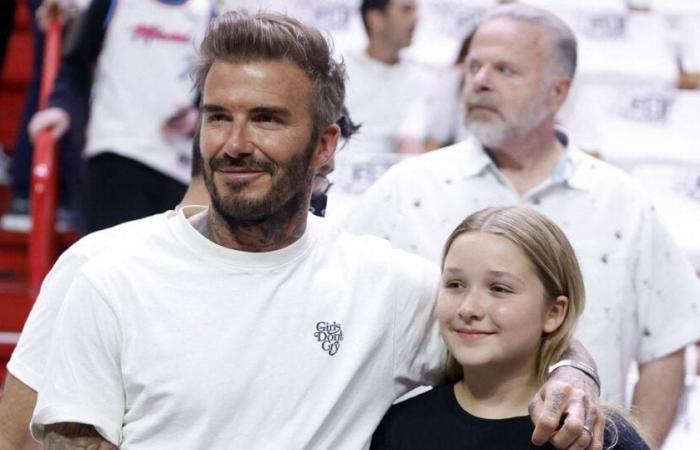 David Beckham: su hija de 13 años es su viva imagen, los internautas están alucinando