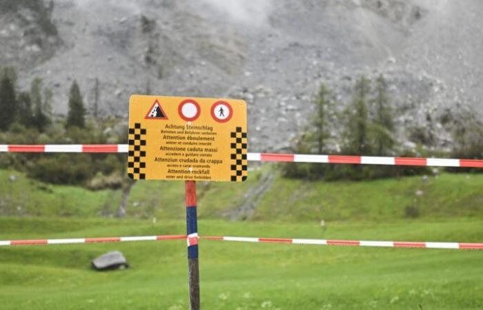 Deslizamiento de rocas cerca de Brienz: un pueblo suizo debe ser evacuado nuevamente